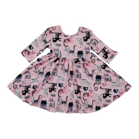 Mila and rose - 26". 12.6". 5.5". $28.00. The perfect dress for school, special occasions, and everyday play! This dress is a staple in Mila’s wardrobe. Scoop back and ballet neckline make getting dressed a breeze. Full skirt makes twirling extra fun.
